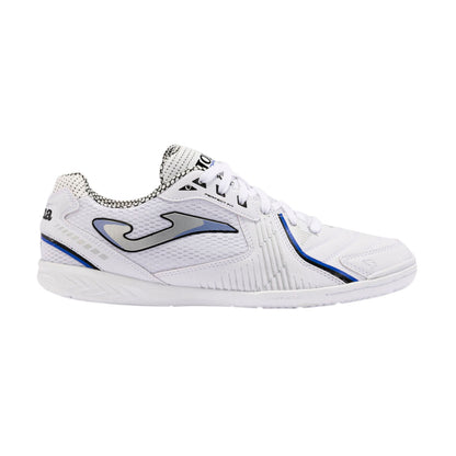 TENIS JOMA DRIBLING 24 PARA CABALLERO COLOR BLANCO NEGRO AZUL