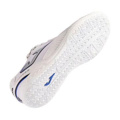 TENIS JOMA DRIBLING 24 PARA CABALLERO COLOR BLANCO NEGRO AZUL