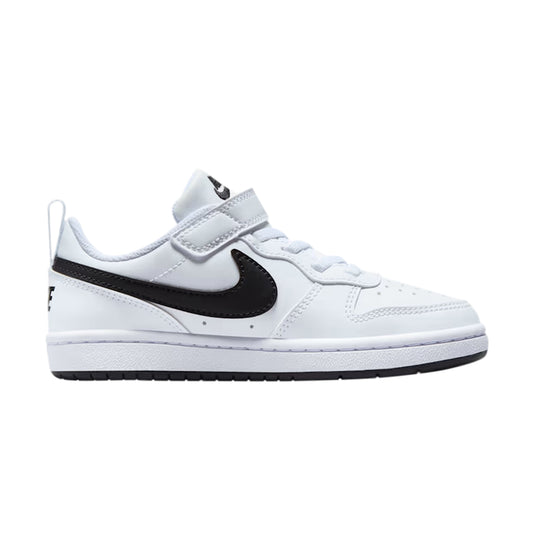 TENIS NIKE COURT COTOUGH PARA NIÑO COLOR BLANCO NEGRO