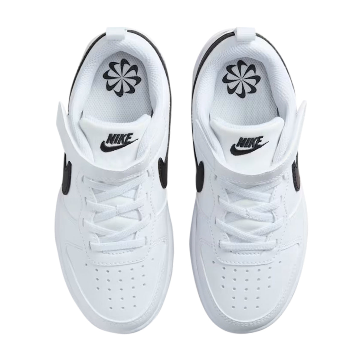 TENIS NIKE COURT COTOUGH PARA NIÑO COLOR BLANCO NEGRO