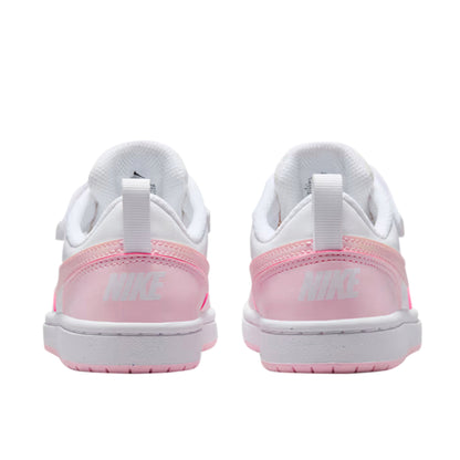 TENIS NIKE COURT BOROUGH PARA NIÑA COLOR BLANCO ROSA