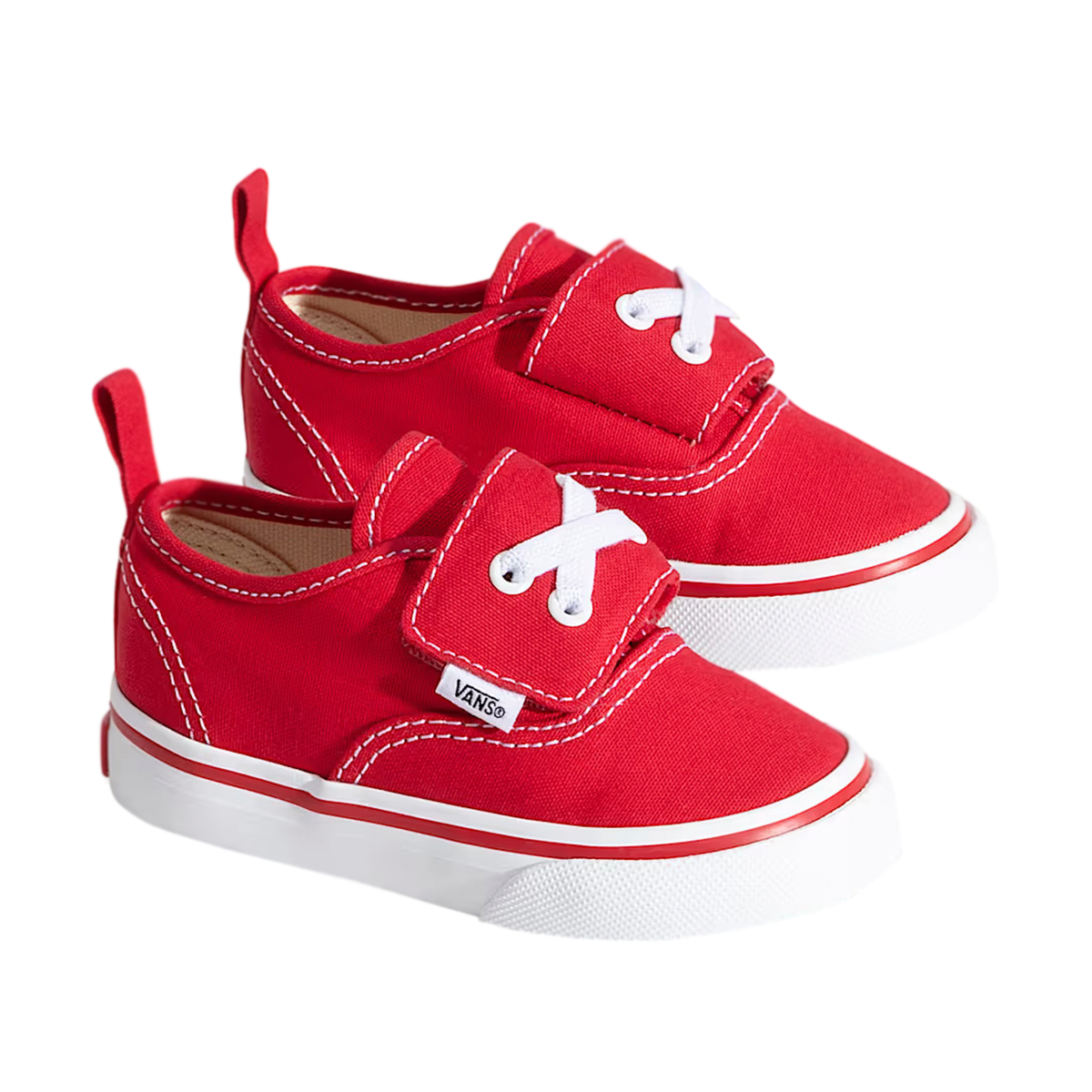 TENIS VANS AUTHENTIC  INFANTIL COLOR ROJO