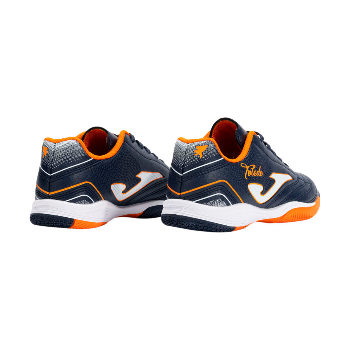 TENIS JOMA TOLEDO JR IN JUVENIL COLOR AZUL MARINO NARANJA