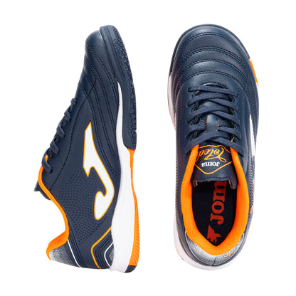 TENIS JOMA TOLEDO JR IN JUVENIL COLOR AZUL MARINO NARANJA