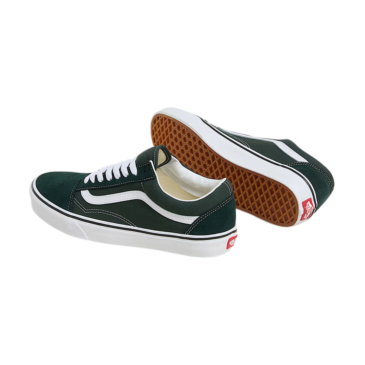 TENIS VANS OLD SKOOL PARA CABALLERO COLOR VERDE
