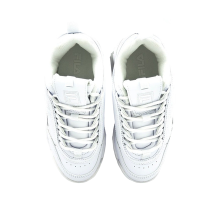 TENIS FILA DISRUPTOR  UNISEX COLOR BLANCO BLANCO