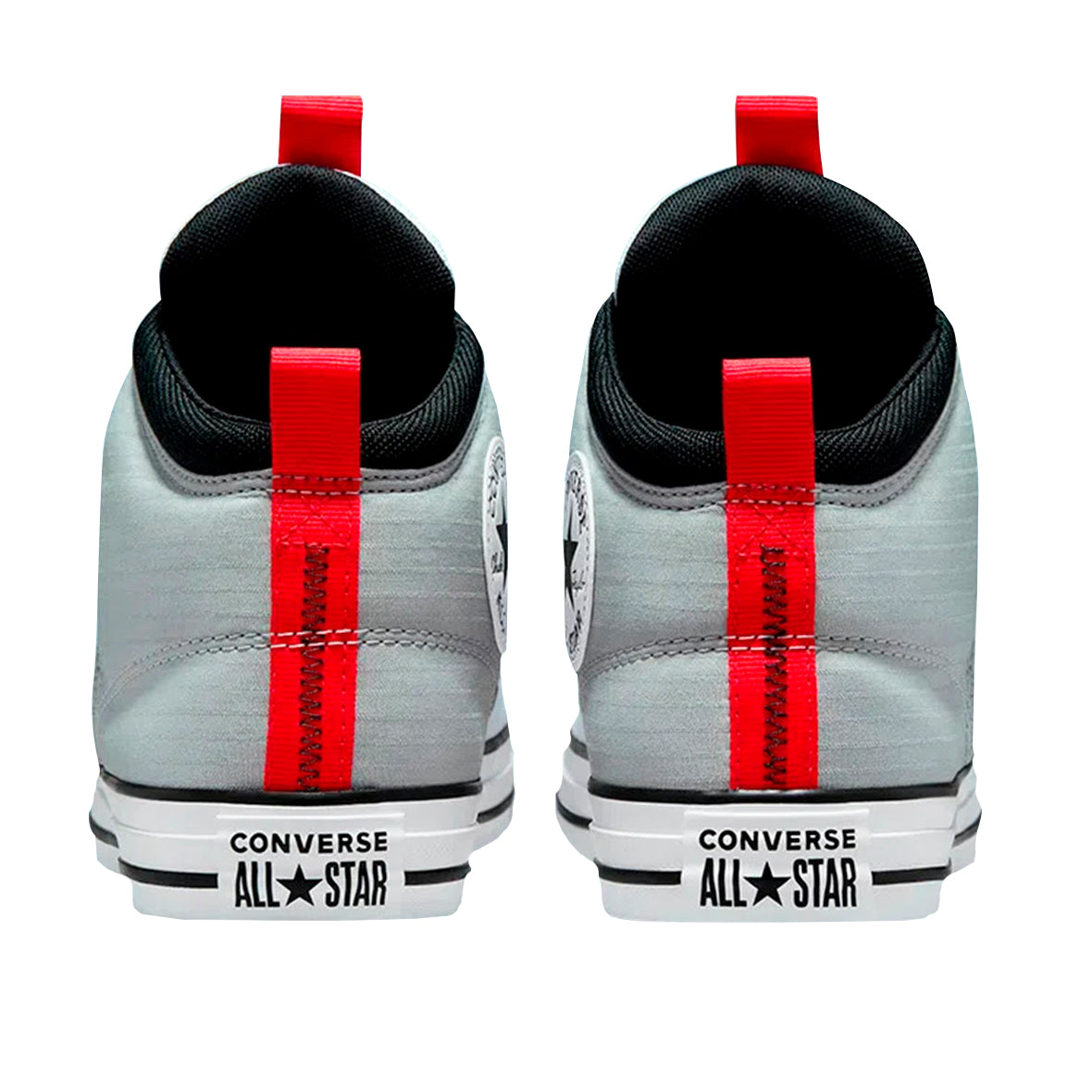 TENIS CONVERSE STREET PARA CABALLERO COLOR BLANCO GRIS ROJO