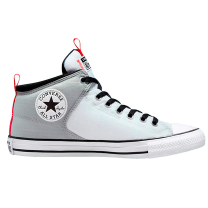 TENIS CONVERSE STREET PARA CABALLERO COLOR BLANCO GRIS ROJO