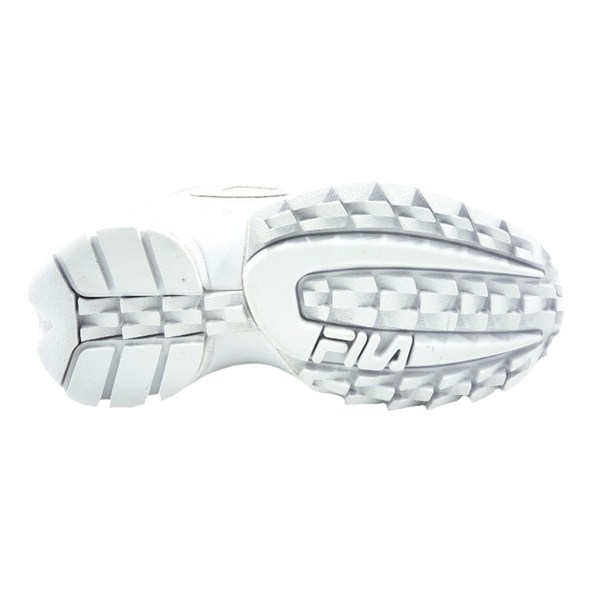 TENIS FILA DISRUPTOR  UNISEX COLOR BLANCO BLANCO
