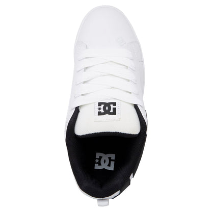 DC SHOES COURT GRAFFIK PARA CABALLERO COLOR BLANCO NEGRO