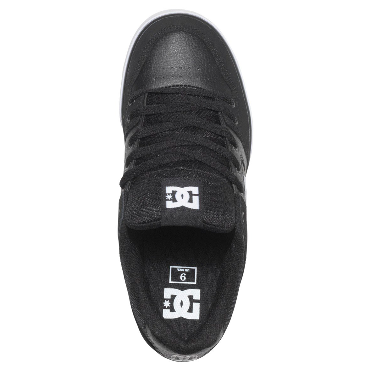 DC SHOES PURE PARA CABALLERO COLOR NEGRO BLANCO