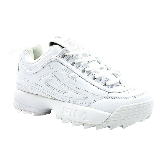 TENIS FILA DISRUPTOR  UNISEX COLOR BLANCO BLANCO