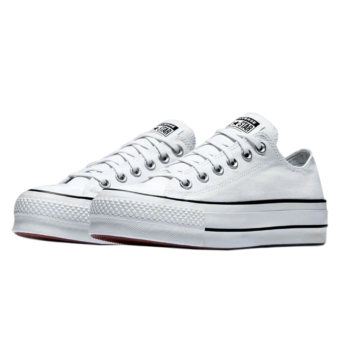 TENIS CONVERSE CHUCK TAYLOR ALL STAR LIFT PARA DAMA COLOR BLANCO