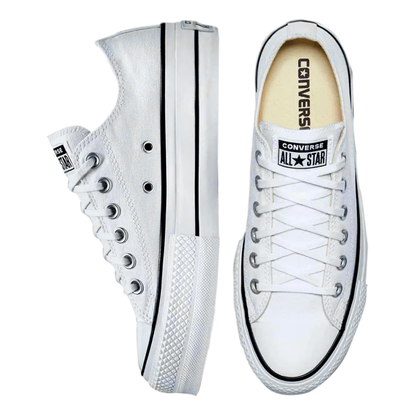 TENIS CONVERSE CHUCK TAYLOR ALL STAR LIFT PARA DAMA COLOR BLANCO