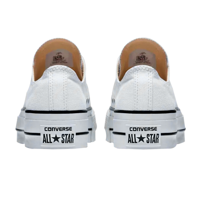TENIS CONVERSE CHUCK TAYLOR ALL STAR LIFT PARA DAMA COLOR BLANCO