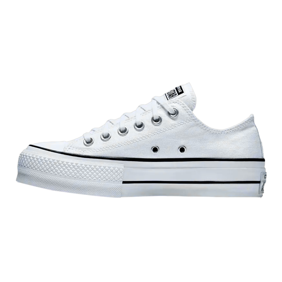 TENIS CONVERSE CHUCK TAYLOR ALL STAR LIFT PARA DAMA COLOR BLANCO