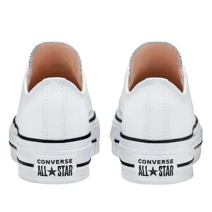 TENIS CONVERSE CHUCK TAYLOR ALL STAR LIFT PARA DAMA COLOR BLANCO