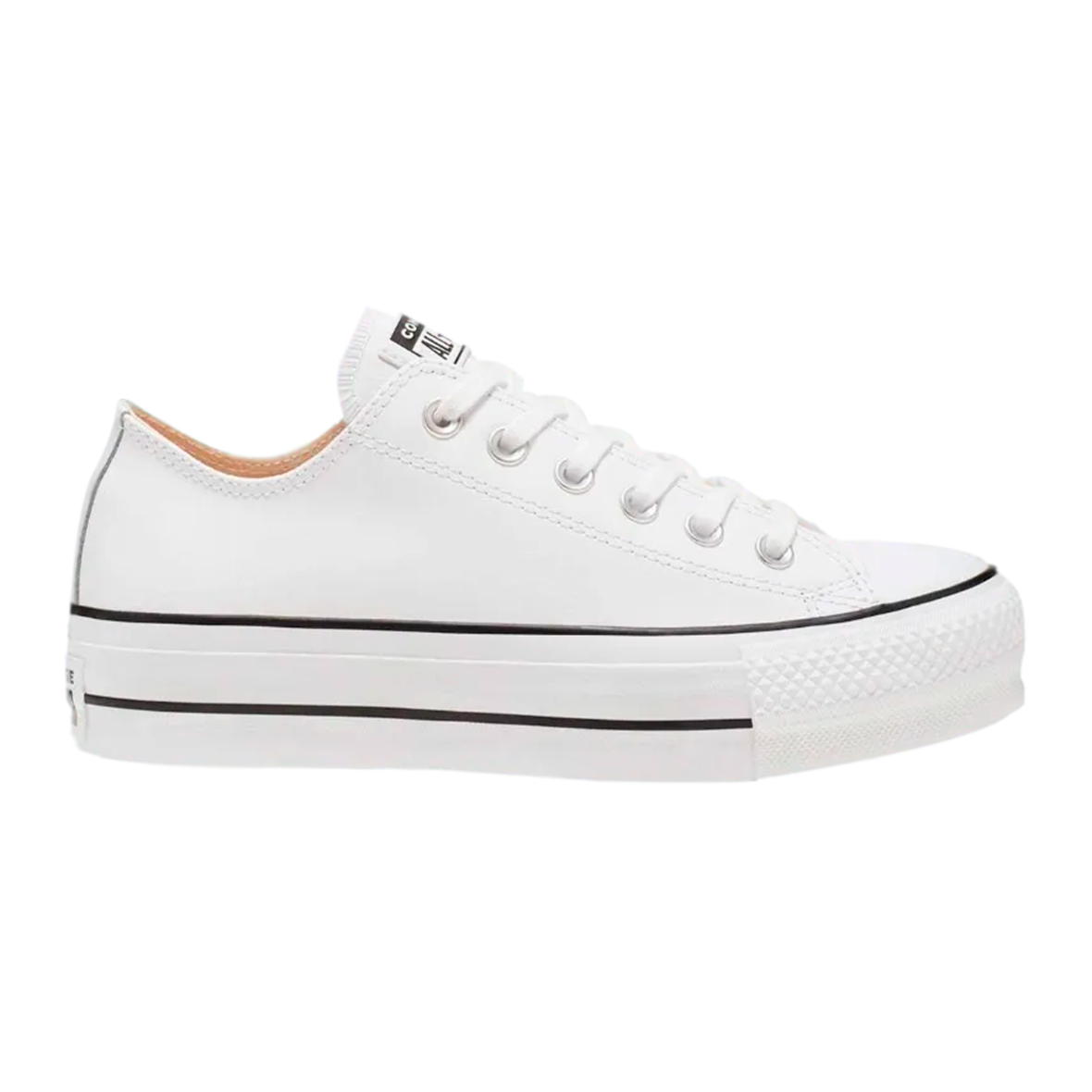 TENIS CONVERSE CHUCK TAYLOR ALL STAR LIFT PARA DAMA COLOR BLANCO