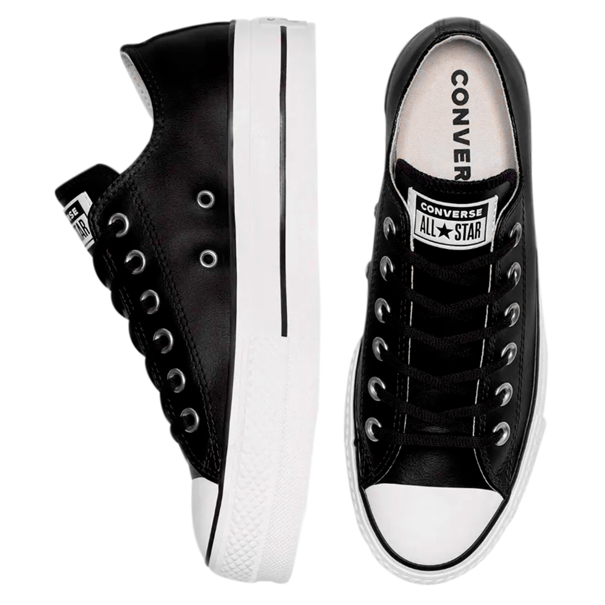 TENIS CONVERSE CHUCK TAYLOR ALL STAR LIFT PARA DAMA COLOR NEGRO