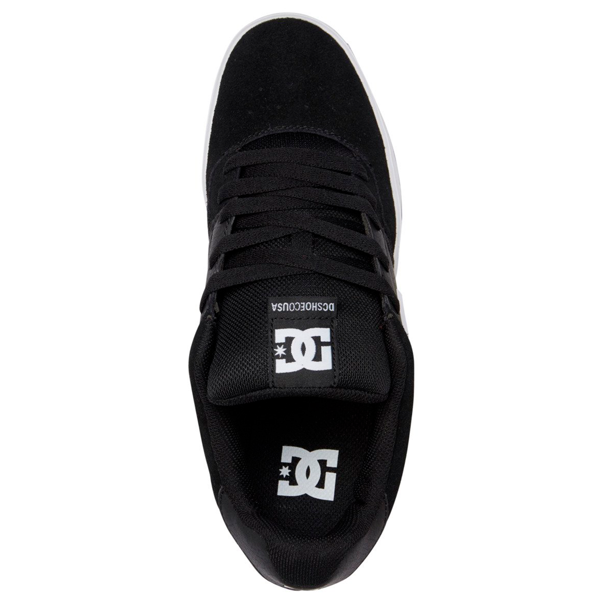 TENIS DC SHOES CENTRAL PARA CABALLERO COLOR NEGRO BLANCO