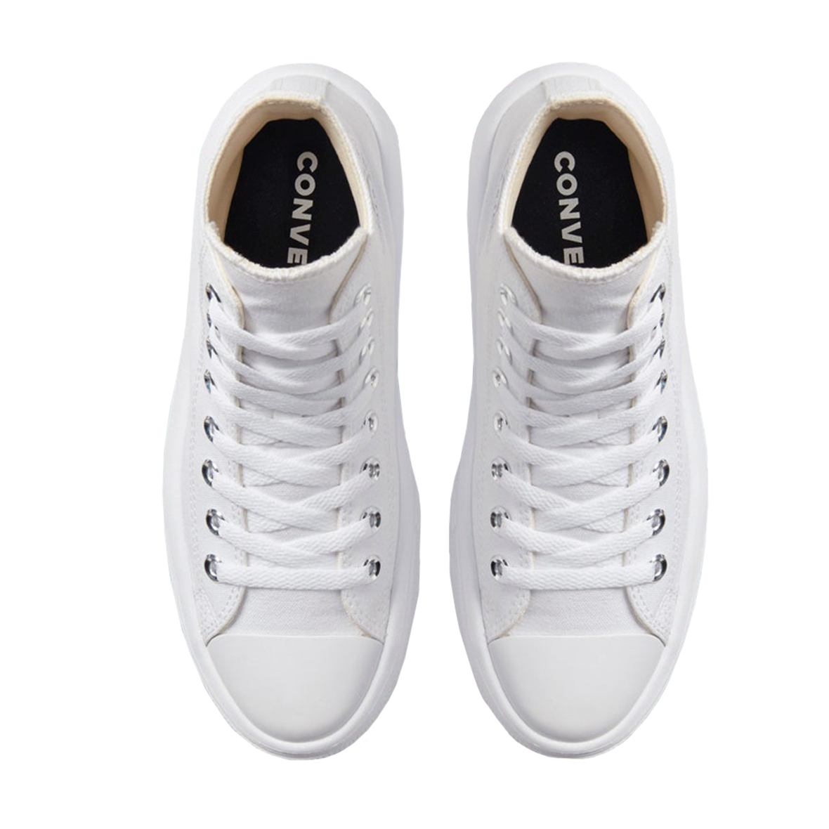 TENIS CONVERSE CHUCK TAYLOR ALL STAR MOVE HI PARA DAMA COLOR BLANCO