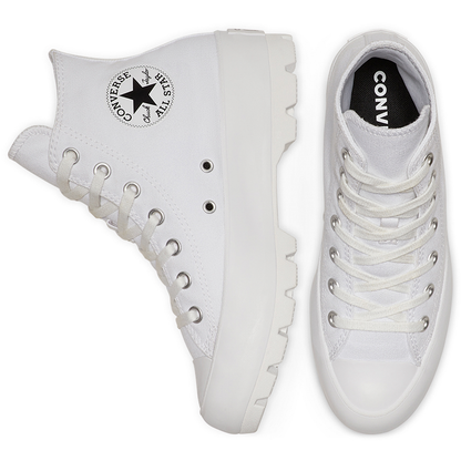 TENIS CONVERSE CHUCK TAYLOR LUGGED HI PARA DAMA COLOR BLANCO