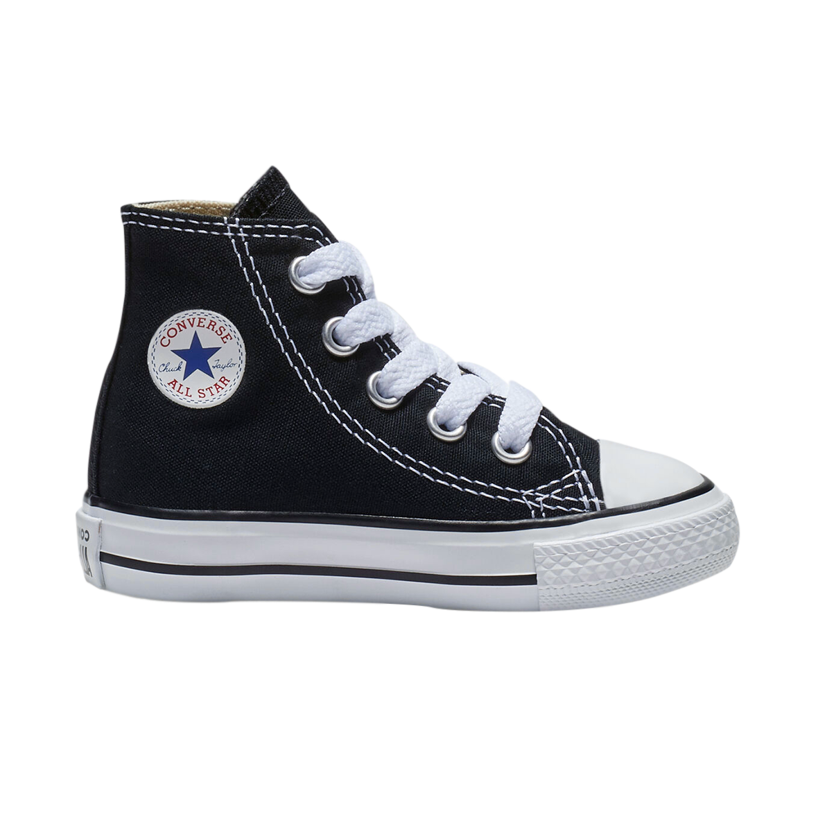 TENIS CONVERSE CHUCK TAYLOR ALL STAR HI INFANTIL COLOR NEGRO