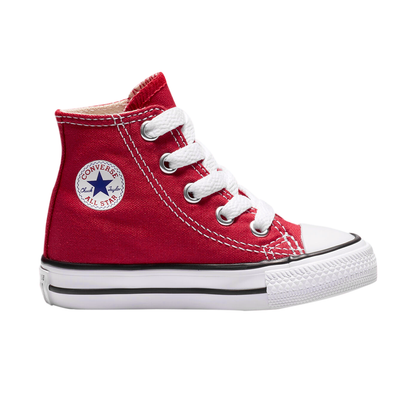 TENIS CONVERSE CHUCK TAYLOR ALL STAR HI INFANTIL COLOR ROJO