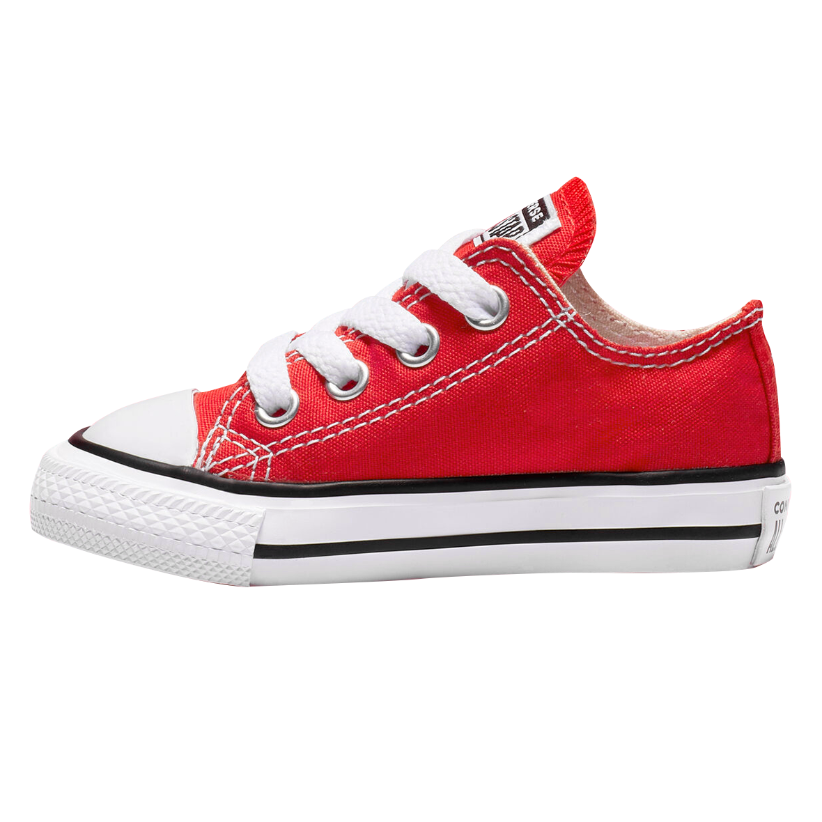 TENIS CONVERSE CHUCK TAYLOR ALL STAR OX INFANTIL COLOR ROJO