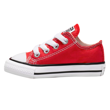 TENIS CONVERSE CHUCK TAYLOR ALL STAR OX INFANTIL COLOR ROJO