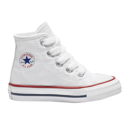 TENIS CONVERSE CHUCK TAYLOR ALL STAR HI INFANTIL COLOR BLANCO