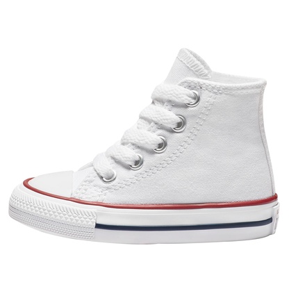 TENIS CONVERSE CHUCK TAYLOR ALL STAR HI INFANTIL COLOR BLANCO