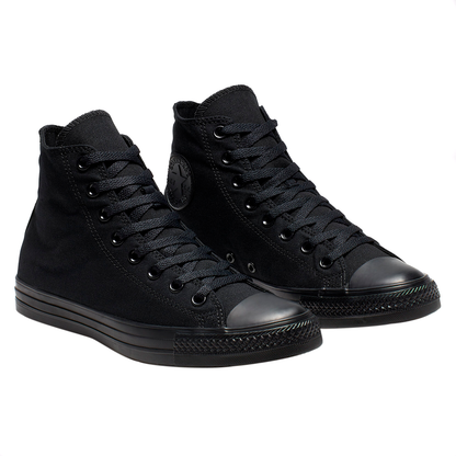 TENIS CONVERSE CHUCK TARYLOR ALL STAR HI UNISEX COLOR NEGRO MONOCROMO