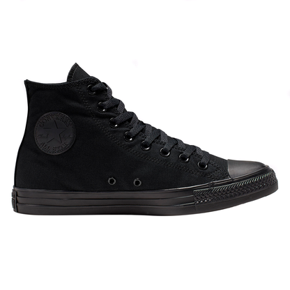 TENIS CONVERSE CHUCK TARYLOR ALL STAR HI UNISEX COLOR NEGRO MONOCROMO