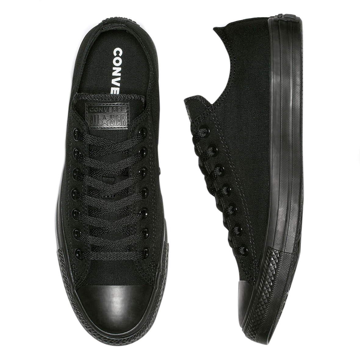 TENIS CONVERSE CHUCK TAYLOR ALL STAR OX UNISEX COLOR NEGRO MONOCROMO