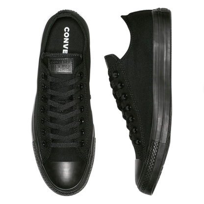 TENIS CONVERSE CHUCK TAYLOR ALL STAR OX UNISEX COLOR NEGRO MONOCROMO