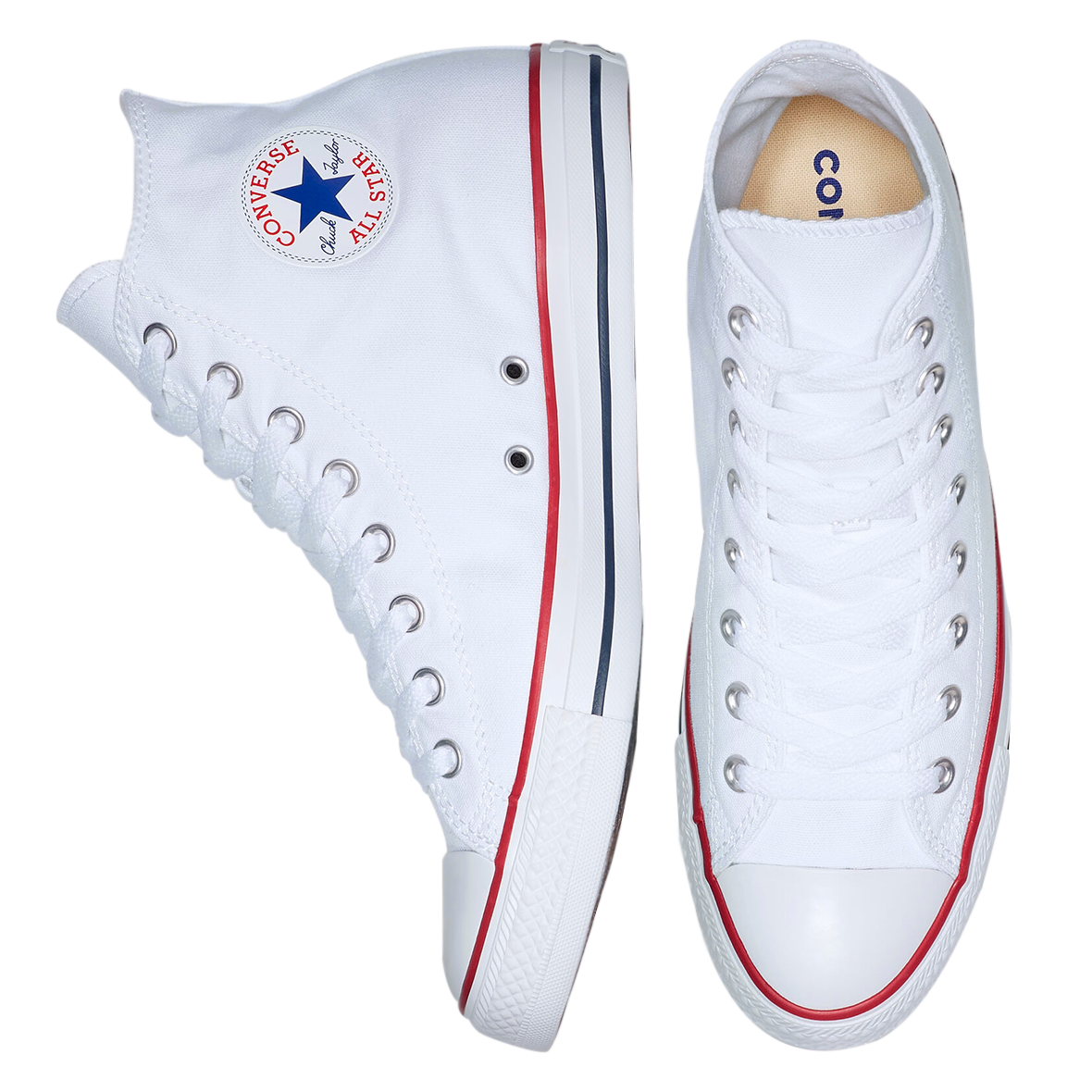 TENIS CONVERSE CHUCK TAYLOR ALL STAR HI UNISEX COLOR BLANCO