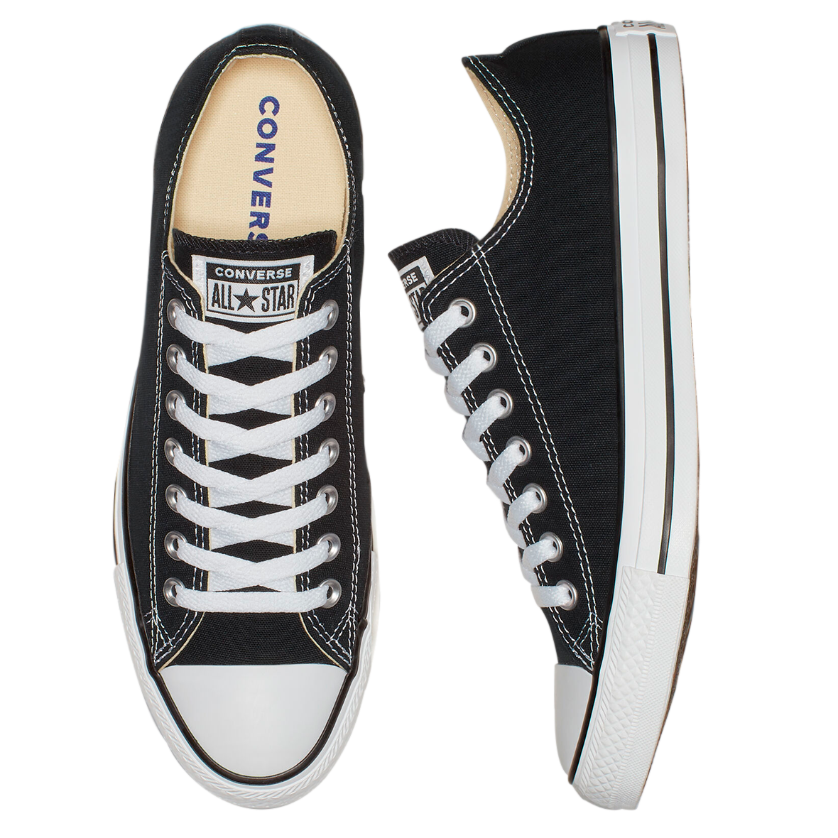 TENIS CONVERSE CHUCK TAYLOR ALL STAR OX UNISEX COLOR NEGRO