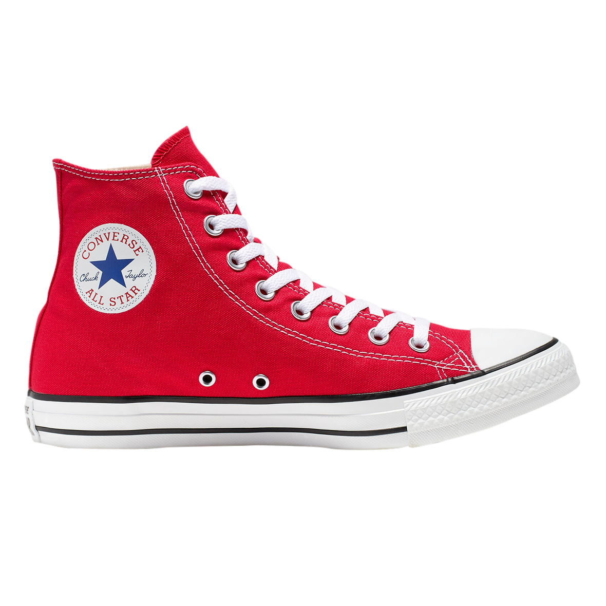 TENIS CONVERSE CHUCK TAYLOR ALL STAR HI UNISEX COLOR ROJO