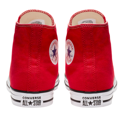 TENIS CONVERSE CHUCK TAYLOR ALL STAR HI UNISEX COLOR ROJO