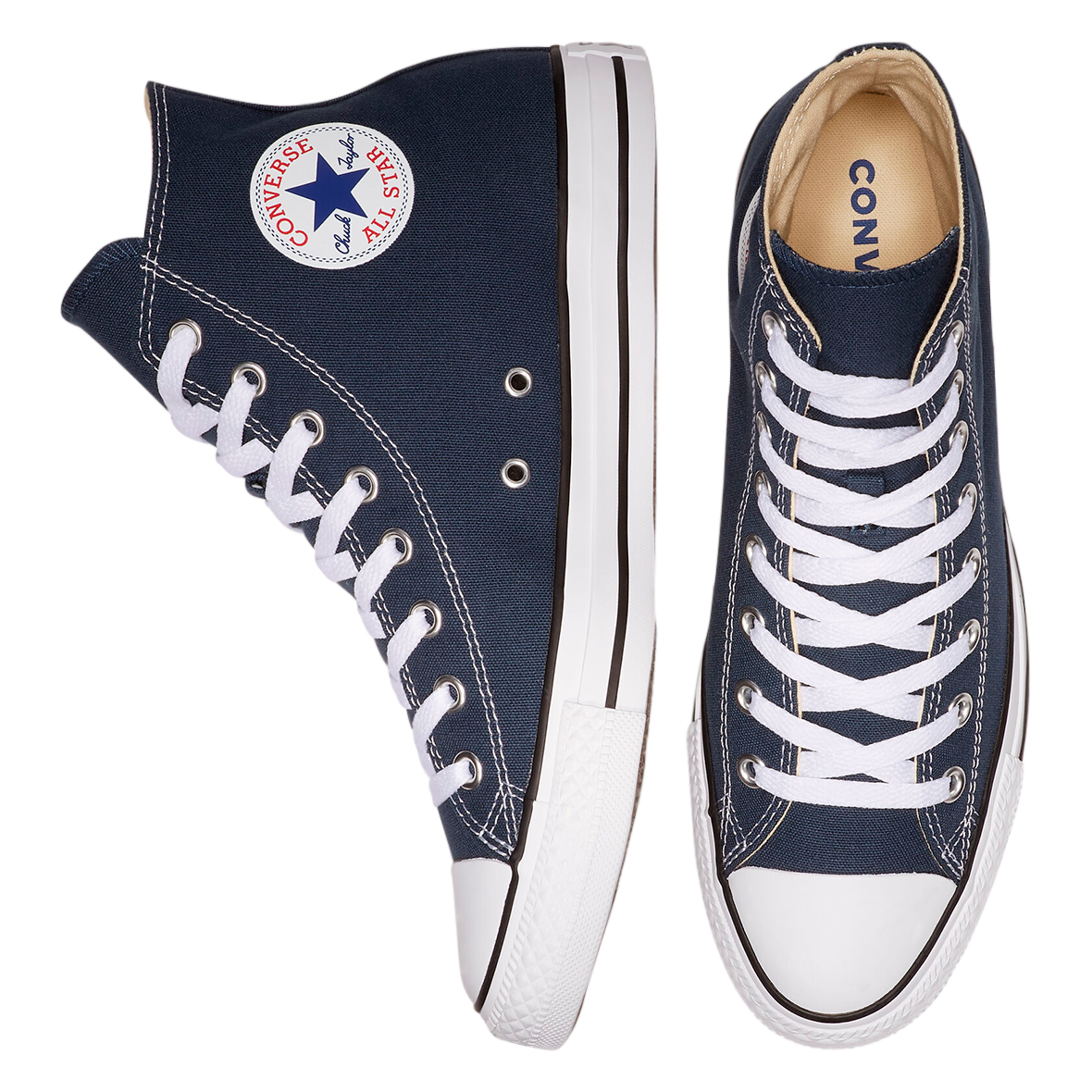 TENIS CONVERSE CHUCK TARYLOR ALL STAR HI UNISEX COLOR AZUL MARINO