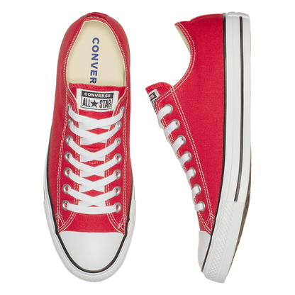 TENIS CONVERSE CHUCK TARYLOR ALL STAR OX UNISEX COLOR ROJO