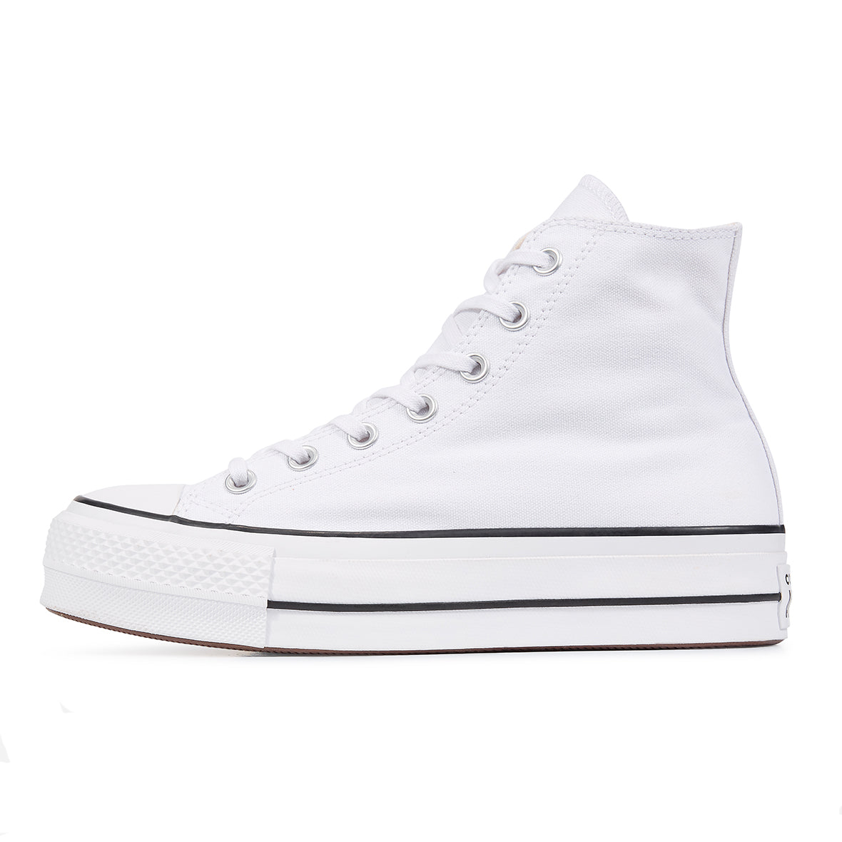 TENIS CONVERSE CHUCK TAYLOR ALL STAR LIFT HI PARA DAMA COLOR BLANCO