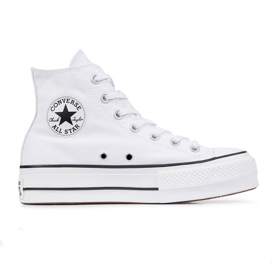 CONVERSE CHUCK TAYLOR ALL STAR LIFT HI PARA DAMA COLOR BLANCO
