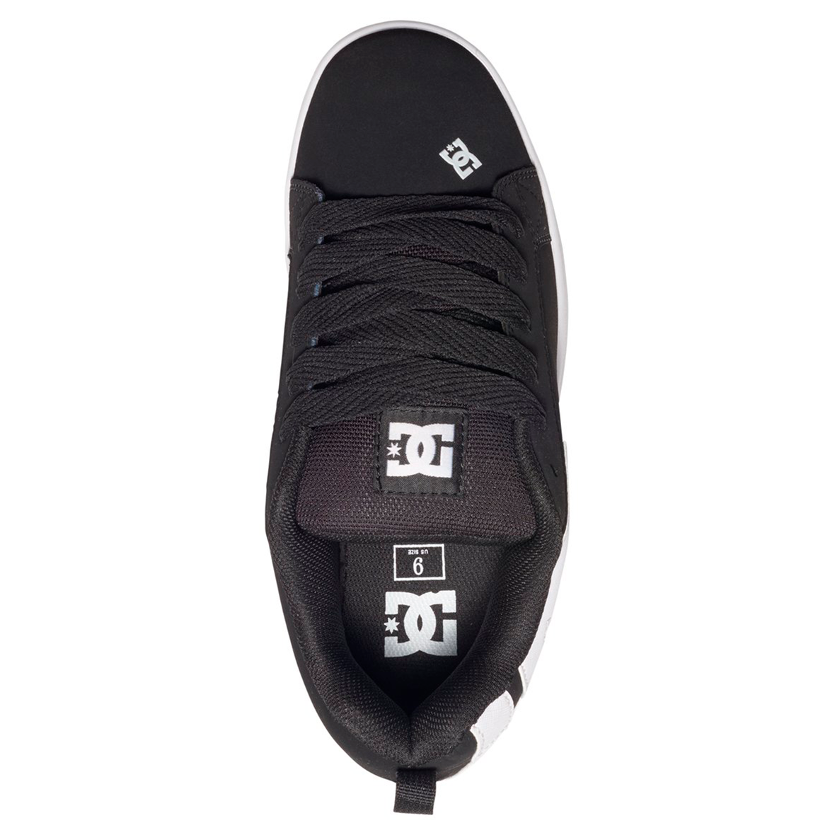 DC SHOES COURT GRAFFIK PARA CABALLERO COLOR NEGRO BLANCO