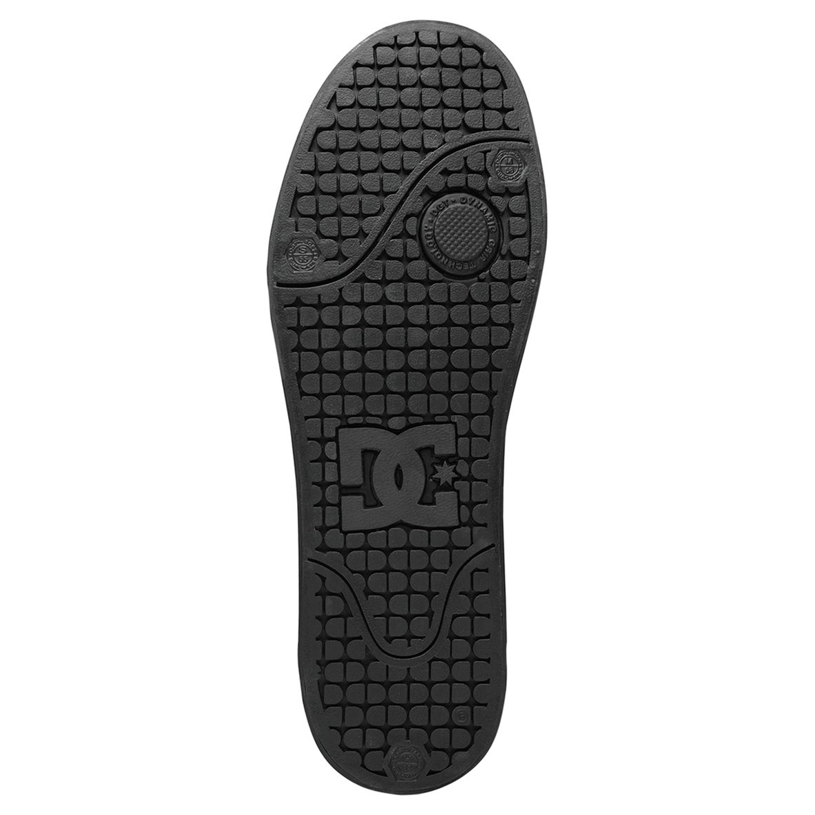 TENIS DC SHOES PURE PARA CABALLERO COLOR NEGRO NEGRO