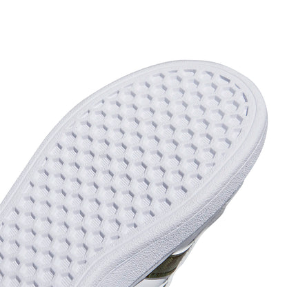 TENIS ADIDAS GRAND COURT JUVENIL COLOR BLANCO VERDE