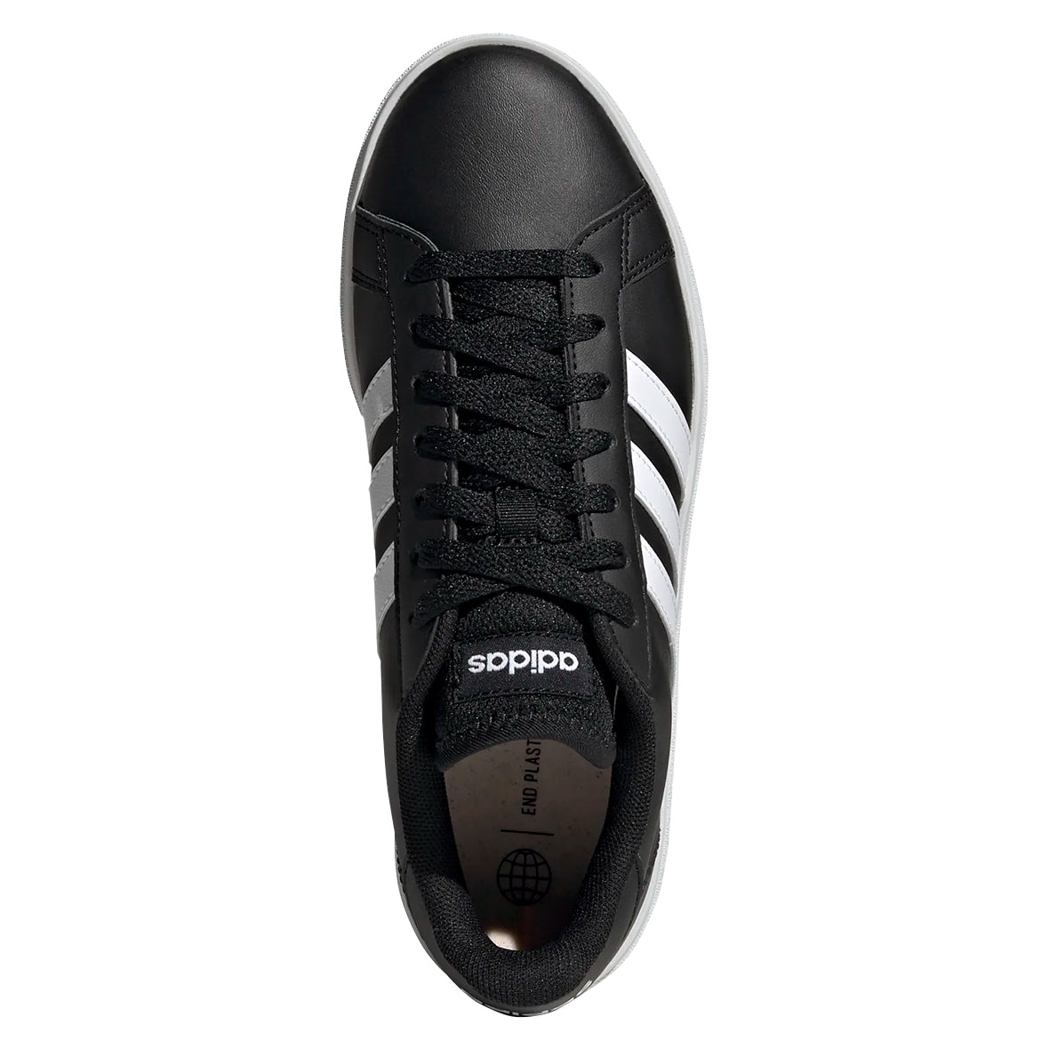 TENIS ADIDAS GRAND COURT JUVENIL COLOR NEGRO BLANCO