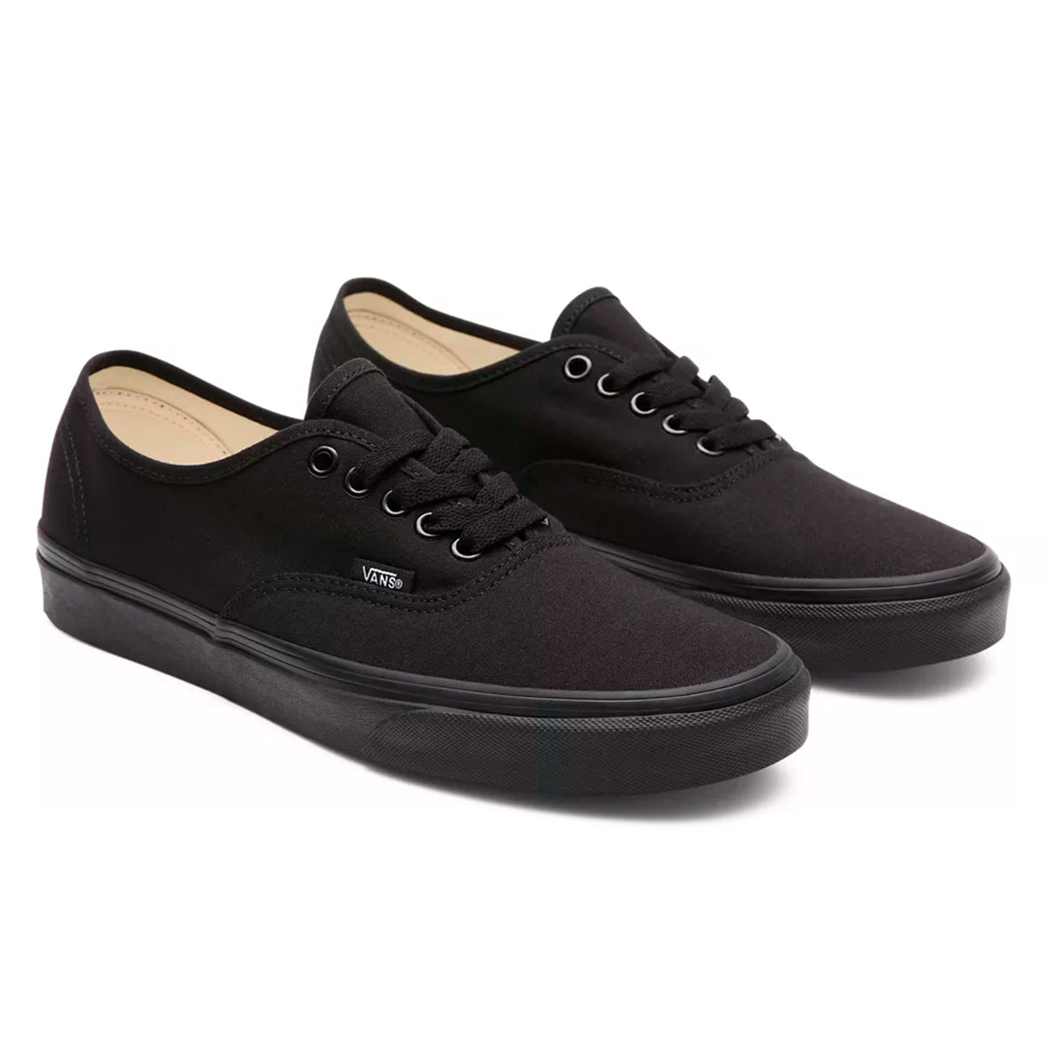 TENIS VANS AUTHENTIC UNISEX COLOR NEGRO MONOCROMO