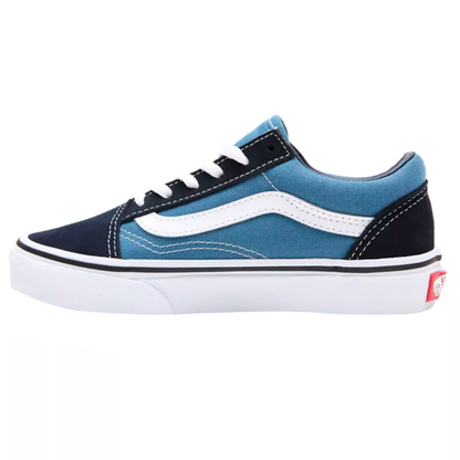 TENIS VANS OLD SKOOL PARA NIÑO COLOR MARINO AZUL